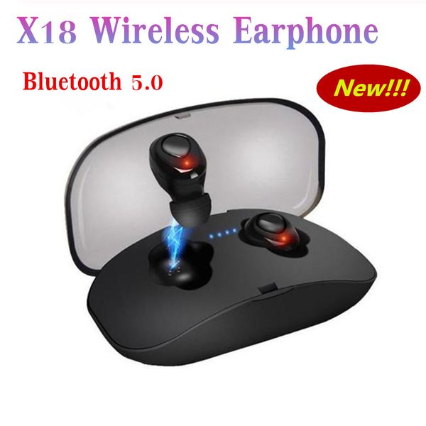 x18 tws mini earbuds wireless bluetooth 5.0 earphone 3d stereo hands noise reduction headset with mic charging box
x18 tws mini earbuds wireless bluetooth 5.0 earphone 3d stereo hands noise reduction headset with mic charging box