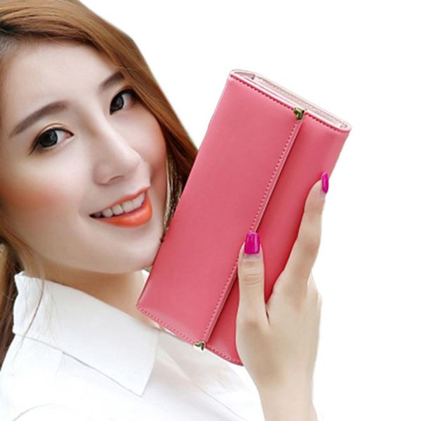 fashion women fashion long phone solid color wallet card cash holder clutch bag purse, Red;black
fashion women fashion long phone solid color wallet card cash holder clutch bag purse, Red;black