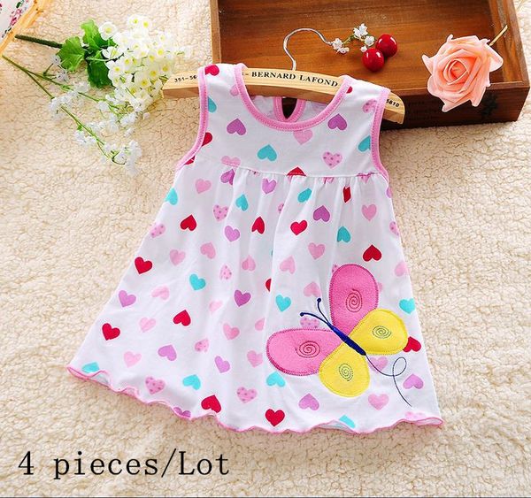 4pcs/lot baby dresses princess girls dress 0-2years cotton clothing dress summer clothes for girl, Red;yellow
4pcs/lot baby dresses princess girls dress 0-2years cotton clothing dress summer clothes for girl, Red;yellow