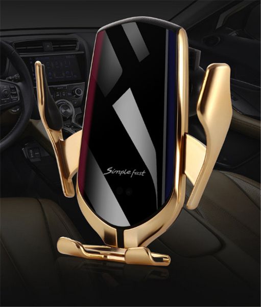 r1 smart automatic clamping car wireless charger for iphone x xr xs 8 plus galaxy s10 s9 fast charge air vent mount phone holder with box
r1 smart automatic clamping car wireless charger for iphone x xr xs 8 plus galaxy s10 s9 fast charge air vent mount phone holder with box