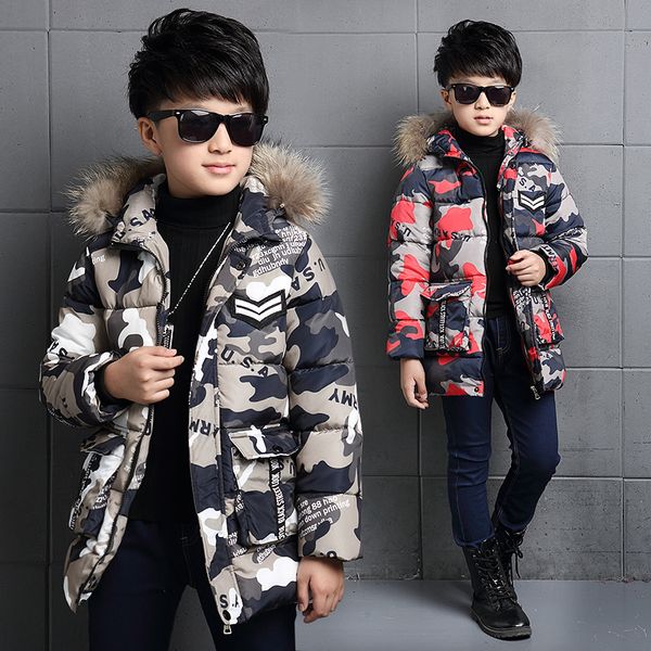 winter jacket for boys warm coat kids clothes thick outerwear & coat children clothing fur hooded cotton-padded parka, Blue;gray
winter jacket for boys warm coat kids clothes thick outerwear & coat children clothing fur hooded cotton-padded parka, Blue;gray
