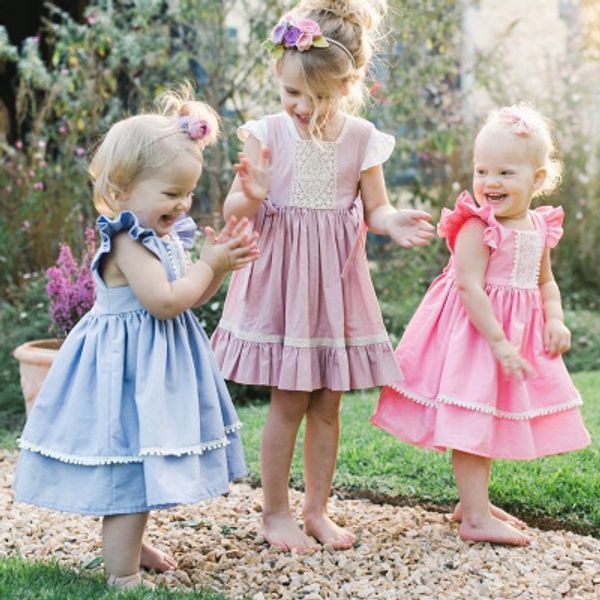baby girls dress ins lace fly sleeve dress pink blue princess dress 2019 children fashion ruffles party dresses clothing z 01, Red;yellow
baby girls dress ins lace fly sleeve dress pink blue princess dress 2019 children fashion ruffles party dresses clothing z 01, Red;yellow