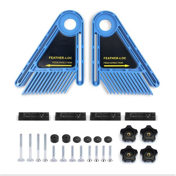 multi-purpose feather loc board set double featherboards miter gauge for woodworking engraving machine slot diy tools
multi-purpose feather loc board set double featherboards miter gauge for woodworking engraving machine slot diy tools
