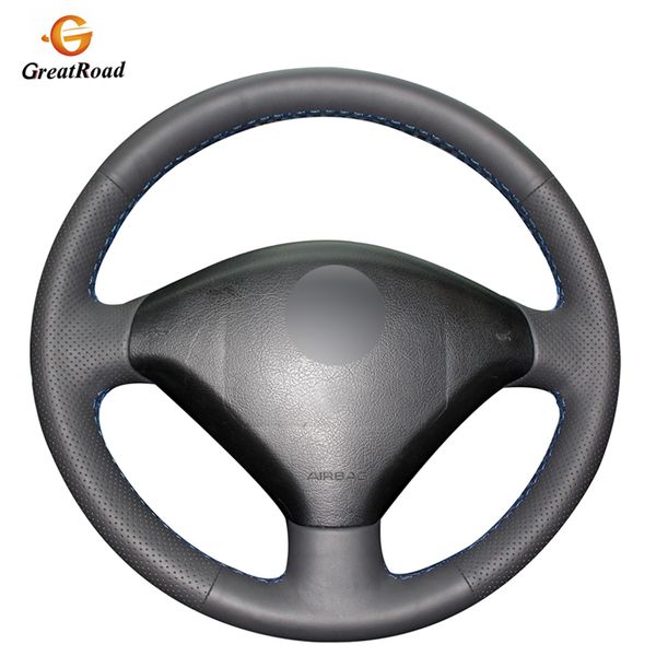 handsewing black pu artificial leather car steering wheel covers wrap for 307 2001-2008 307 sw 2005-2008
handsewing black pu artificial leather car steering wheel covers wrap for 307 2001-2008 307 sw 2005-2008
