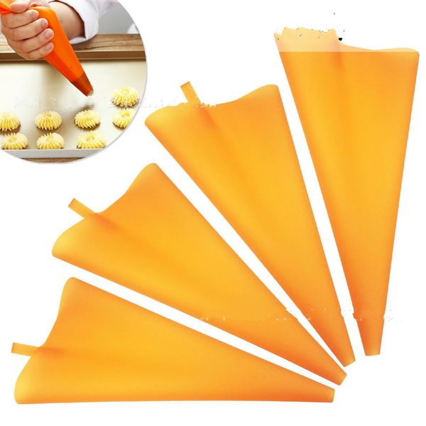 1pc silicone reusable icing piping bag pastry bag cake cream diy decor tool silicone pink blue orange
1pc silicone reusable icing piping bag pastry bag cake cream diy decor tool silicone pink blue orange