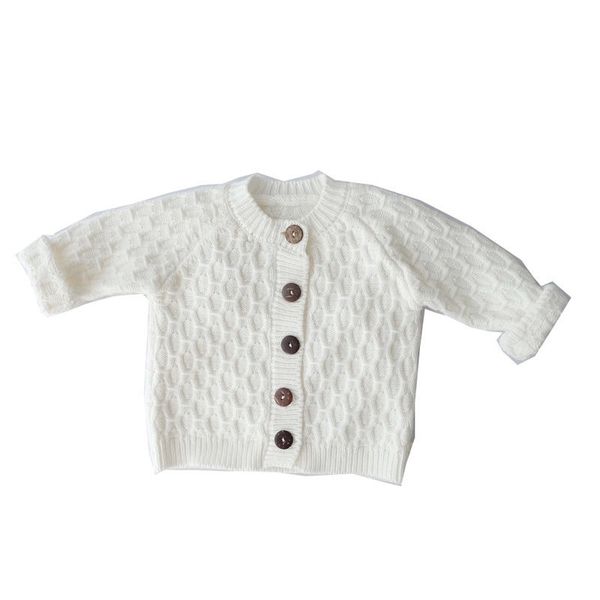 knitted baby sweater spring baby boys girls long sleeves coat tacksuits button cardigan for toddlers kid spring clothes, Blue