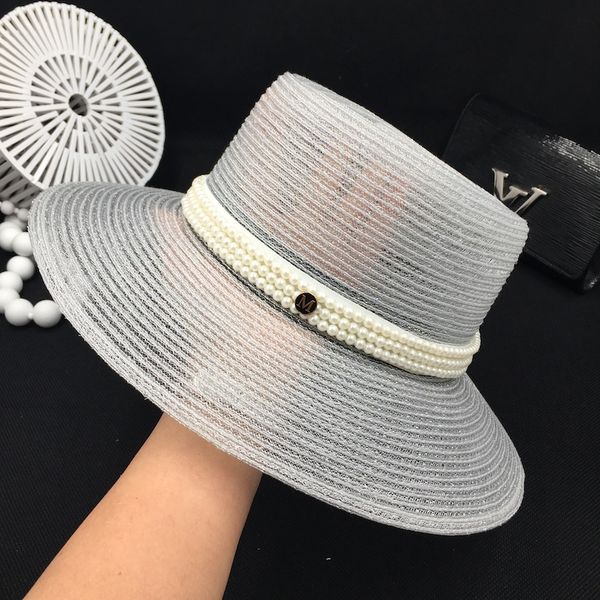 spring and summer travel straw pot hat silver sun sun hat folding straw holiday hepburn wind female fisherman, Blue;gray
spring and summer travel straw pot hat silver sun sun hat folding straw holiday hepburn wind female fisherman, Blue;gray
