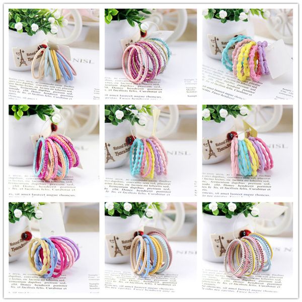 ins 10pcs/set baby girls candy color elastic hair bands children rubber band hairband scrunchie spring kid hair ropes hair accessories e3605, Slivery;white
ins 10pcs/set baby girls candy color elastic hair bands children rubber band hairband scrunchie spring kid hair ropes hair accessories e3605, Slivery;white