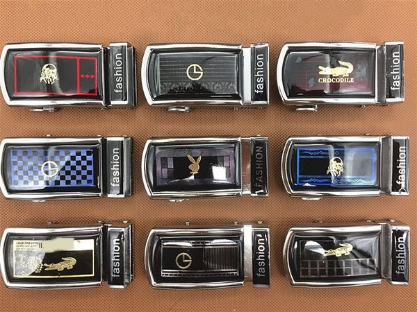 men's casual all-match buckle black belt belt surface glue-polishing iron sheet automatic buckle, Slivery;black
men's casual all-match buckle black belt belt surface glue-polishing iron sheet automatic buckle, Slivery;black