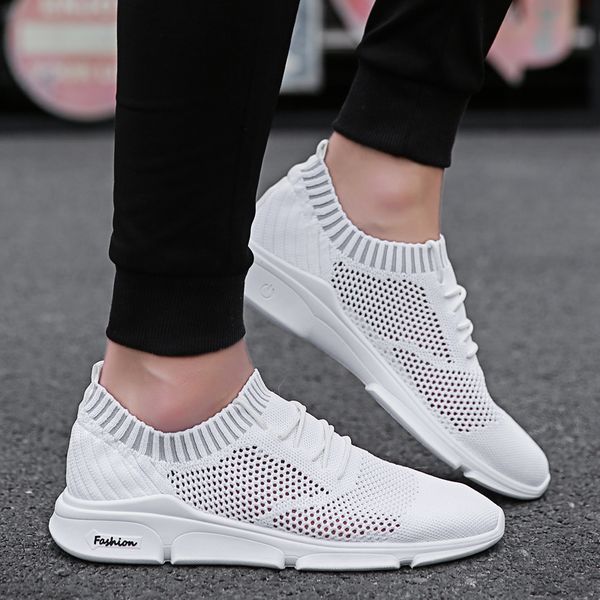 breathable causal sock shoes for man black white mesh tenis shoes men outdoor walking sneakers male comfortable summer sneakers
breathable causal sock shoes for man black white mesh tenis shoes men outdoor walking sneakers male comfortable summer sneakers