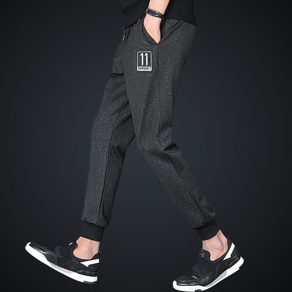 male pants trend new men's trend sweatpants simple casual letter print pants fashion all match student harem, Black
male pants trend new men's trend sweatpants simple casual letter print pants fashion all match student harem, Black
