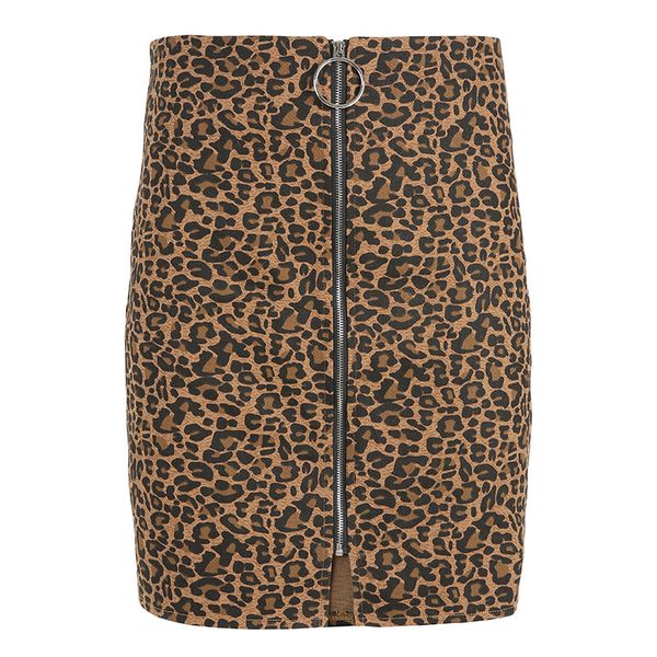 leopard print skirt women spring summer bodycon high waist pencil skirt streetwear vintage front zipper mini skirt sj835v, Black
leopard print skirt women spring summer bodycon high waist pencil skirt streetwear vintage front zipper mini skirt sj835v, Black