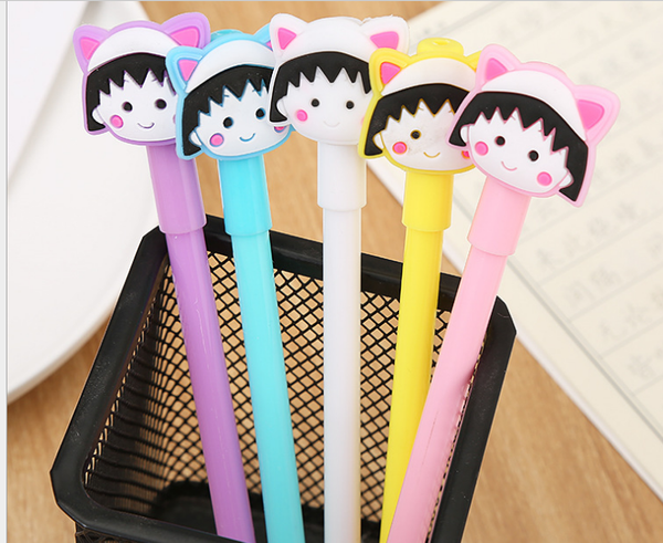 100pcs/lot gel pen 0.5mm creative stationery cartoon black neutral pen wholesale cute writing supplies gp790
100pcs/lot gel pen 0.5mm creative stationery cartoon black neutral pen wholesale cute writing supplies gp790