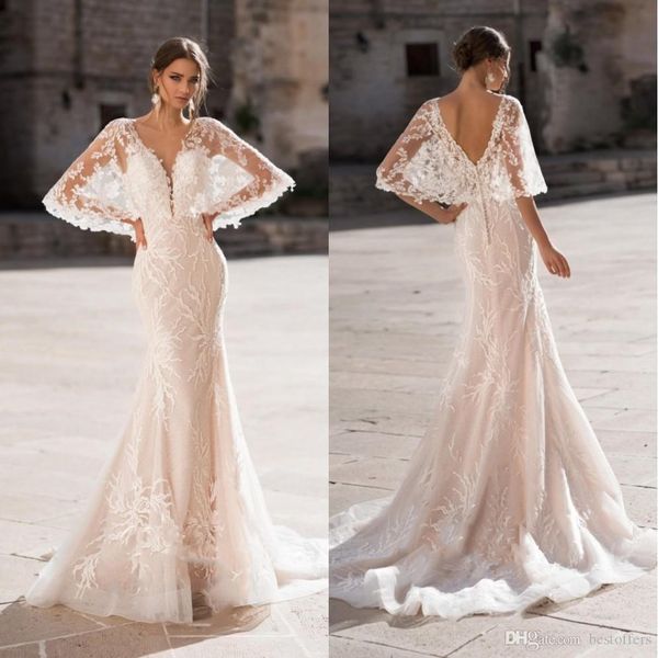 romantic mermaid wedding dresses cascading ruffles backless sweetheart sweep train wedding dress bridal gowns vestidos de mariee, White
romantic mermaid wedding dresses cascading ruffles backless sweetheart sweep train wedding dress bridal gowns vestidos de mariee, White
