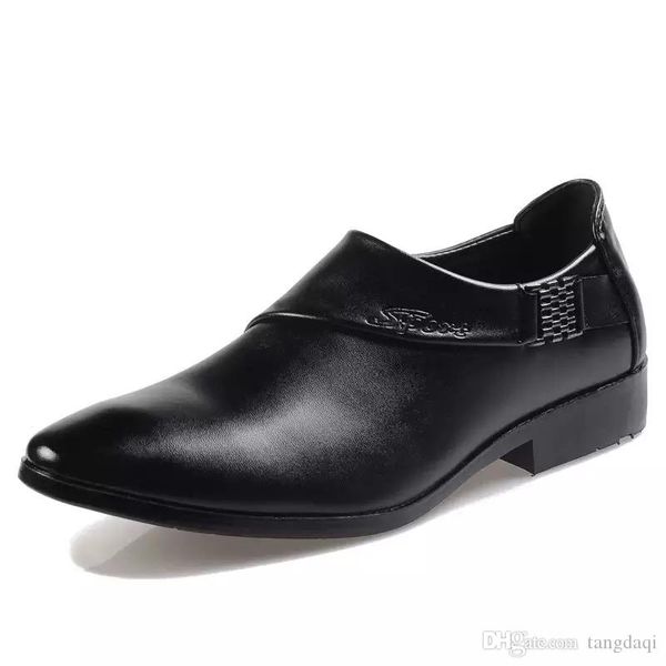 new korean version of men's pointy leather shoes hair stylist boots british sand-leather lazy casual shoes fashion men's shoes, Black
new korean version of men's pointy leather shoes hair stylist boots british sand-leather lazy casual shoes fashion men's shoes, Black