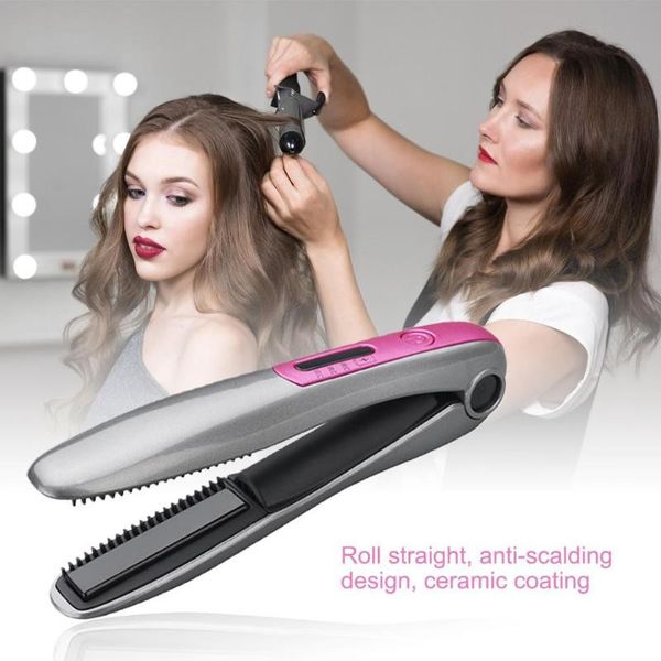 mini usb charging hair straightener portable hair curler with comb teeth travel flat irons wireless straightening hair iron dual
mini usb charging hair straightener portable hair curler with comb teeth travel flat irons wireless straightening hair iron dual