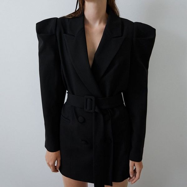 new woman jacket loose casual suit jacket female coats autumn spring ct029, Black;brown
new woman jacket loose casual suit jacket female coats autumn spring ct029, Black;brown