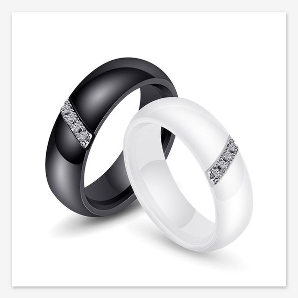 2020 europe simple ceramic ring 2 colors women crystal from swarovskis for lovers inlaid zircon jewelry fit wedding, Slivery;golden
2020 europe simple ceramic ring 2 colors women crystal from swarovskis for lovers inlaid zircon jewelry fit wedding, Slivery;golden