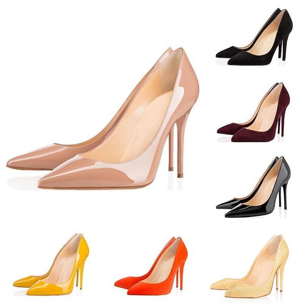 fashion luxury designer women shoes red bottom high heels 8cm 10cm 12cm nude black white leather pointed toes pumps dress shoes
fashion luxury designer women shoes red bottom high heels 8cm 10cm 12cm nude black white leather pointed toes pumps dress shoes