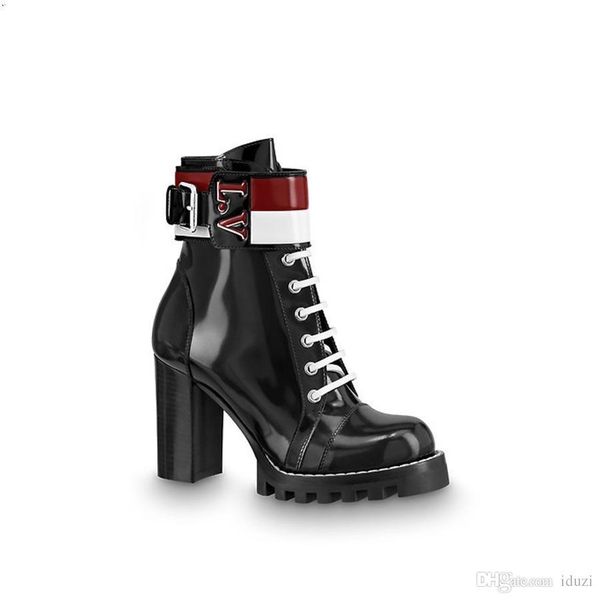 new brand women martin ankle boots in black chunky heel platform knight motorcycle cow leather designer winter boots size 35-40
new brand women martin ankle boots in black chunky heel platform knight motorcycle cow leather designer winter boots size 35-40