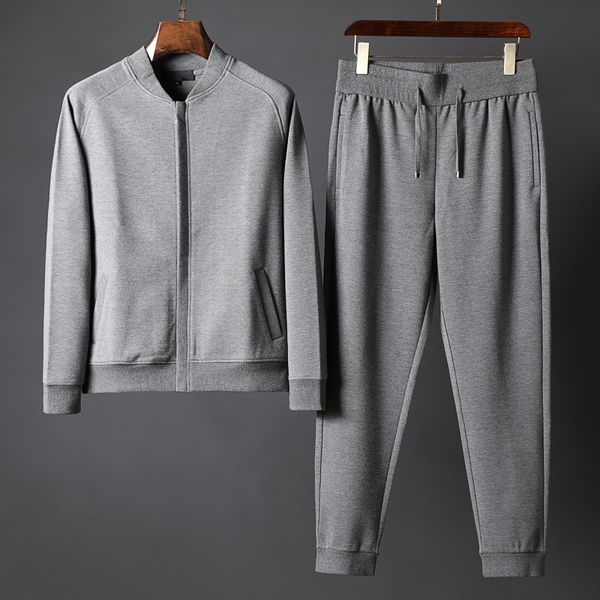 solid color set (sweatshirt+pants) luxury stand collar casual sports mens hoodies slim fit man sets with pants 4xl, Gray
solid color set (sweatshirt+pants) luxury stand collar casual sports mens hoodies slim fit man sets with pants 4xl, Gray