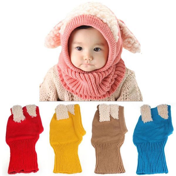 winter bonnet enfant knitted cute hat for girl boy baby kids girls boys warm woolen coif hood scarf caps hats silenziatore#30, Red;brown
winter bonnet enfant knitted cute hat for girl boy baby kids girls boys warm woolen coif hood scarf caps hats silenziatore#30, Red;brown