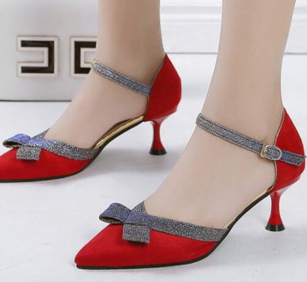 siketu spring and autumn fashion high heels women's shoes wedding shoes pumps sexy, Black
siketu spring and autumn fashion high heels women's shoes wedding shoes pumps sexy, Black