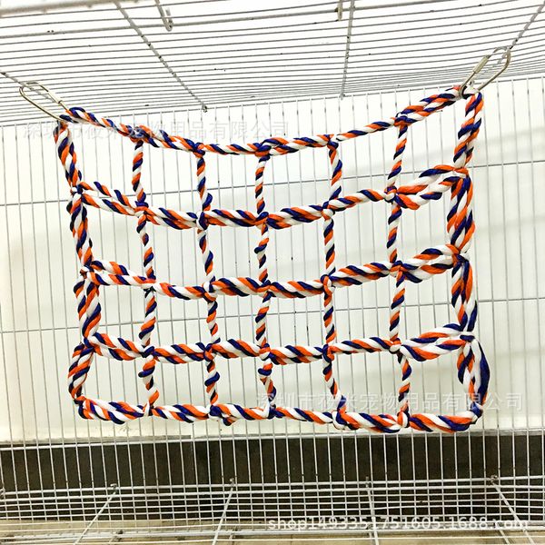new pattern increase large small pet parrot hamster squirrel sugar glider colour weave to climb network drop hammock network
new pattern increase large small pet parrot hamster squirrel sugar glider colour weave to climb network drop hammock network