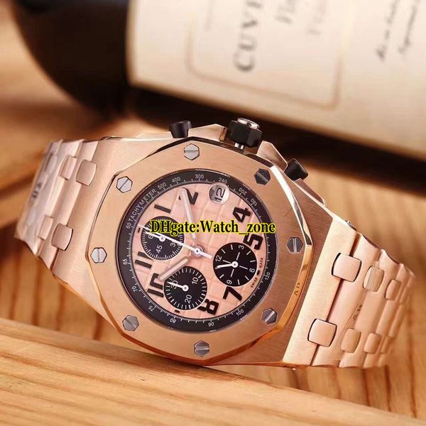 new 42mm royal 26470or.oo.1000or.01 gold dial black sub-dial japan quartz chronograph mens watch rose gold case steel bracelet watchces, Slivery;brown
new 42mm royal 26470or.oo.1000or.01 gold dial black sub-dial japan quartz chronograph mens watch rose gold case steel bracelet watchces, Slivery;brown