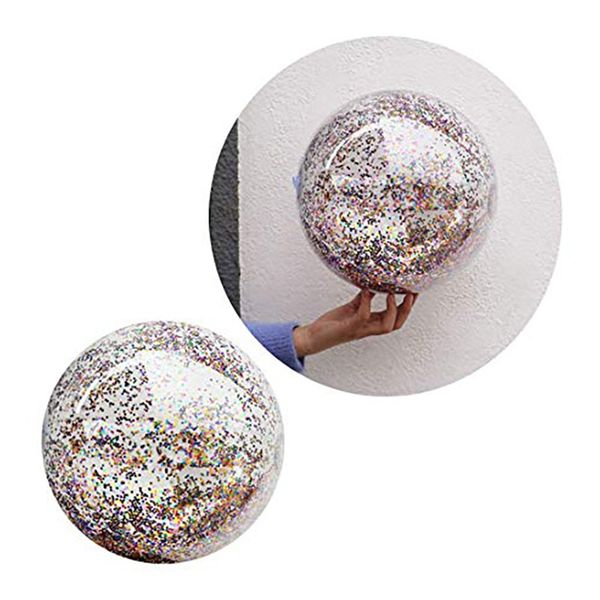 children bling transparent swimming ball toys round inflatable sequins inside pvc beach ball swimming pool floating toy
children bling transparent swimming ball toys round inflatable sequins inside pvc beach ball swimming pool floating toy
