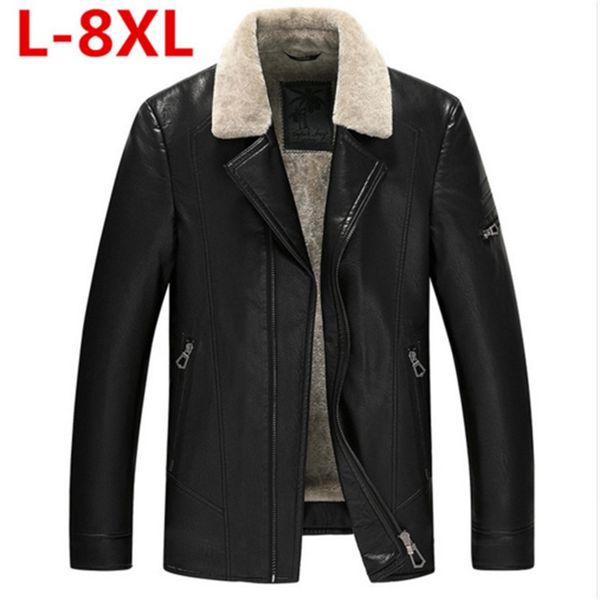 2017 new plus size 8xl winter mens genuine leather jacket brand clothing sheepskin coat rex fur parka with mink collar, Black
2017 new plus size 8xl winter mens genuine leather jacket brand clothing sheepskin coat rex fur parka with mink collar, Black
