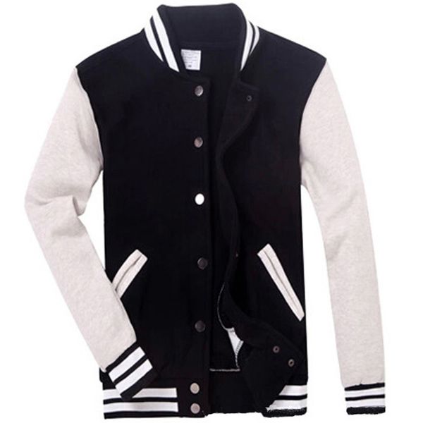 new men/boy baseball jacket veste homme autumn slim cotton college varsity jacket mens fashion black casual high school jackets, Black;brown
new men/boy baseball jacket veste homme autumn slim cotton college varsity jacket mens fashion black casual high school jackets, Black;brown