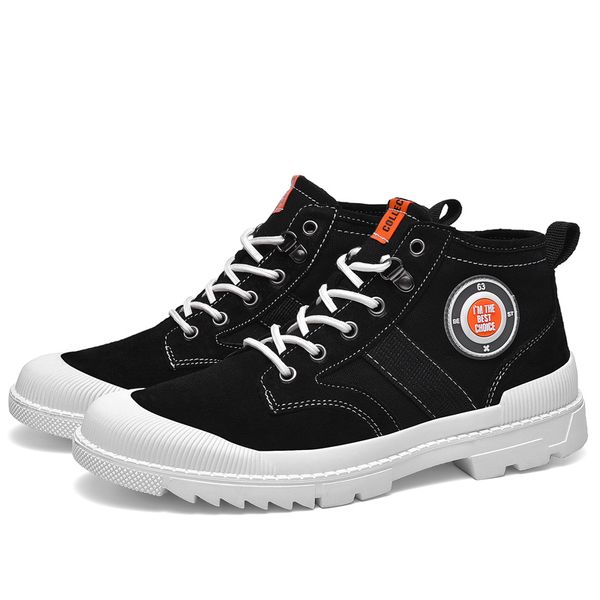 high comfortable boots men fashion men's sneakers casual shoes trainers masculino zapatillas hombre footwear tooling shoes 1, Black
high comfortable boots men fashion men's sneakers casual shoes trainers masculino zapatillas hombre footwear tooling shoes 1, Black