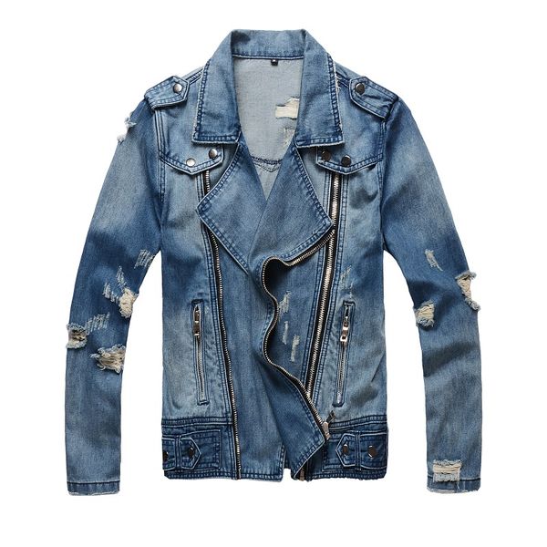 мода streetwear мужчина куртка ретро синего zipper разрушенного ripped denim пальто biker куртка мужчина конструктор hip hop куртка hombre, Black;brown
мода streetwear мужчина куртка ретро синего zipper разрушенного ripped denim пальто biker куртка мужчина конструктор hip hop куртка hombre, Black;brown
