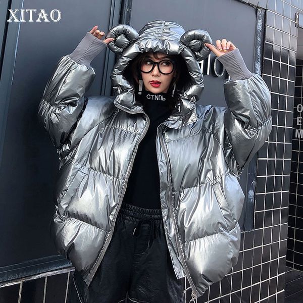 xitao glossy parka women plus size lovely hooded women korean style new short parka streetwear winter clothes gcc2764, Black
xitao glossy parka women plus size lovely hooded women korean style new short parka streetwear winter clothes gcc2764, Black