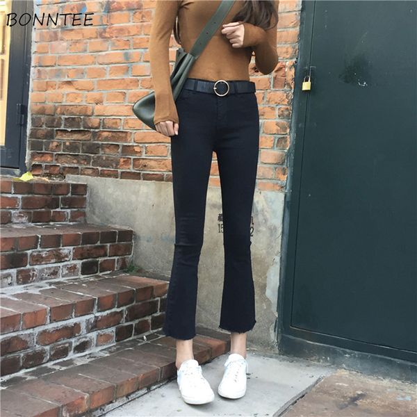 jeans women 2019 high waist skinny all-match ripped black womens ankle-length flare jean korean style simple trendy student chic, Blue
jeans women 2019 high waist skinny all-match ripped black womens ankle-length flare jean korean style simple trendy student chic, Blue