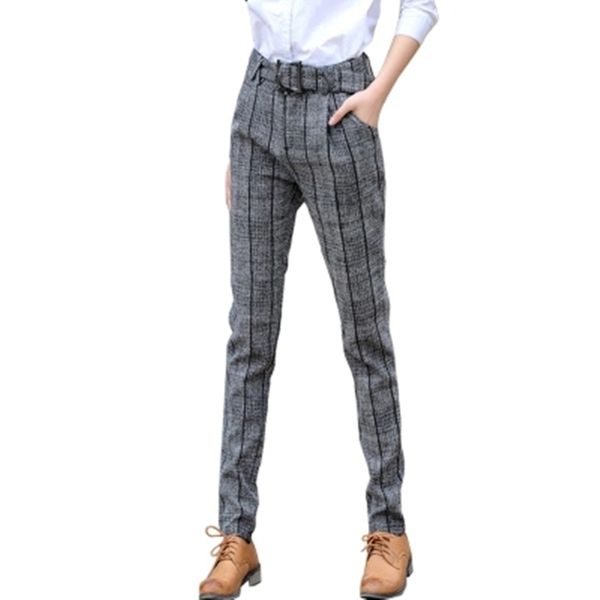 women's pants & capris fashion style british plaid slim trousers vintage elegant women pencil pant street wear spring autumn casual fem, Black;white
women's pants & capris fashion style british plaid slim trousers vintage elegant women pencil pant street wear spring autumn casual fem, Black;white