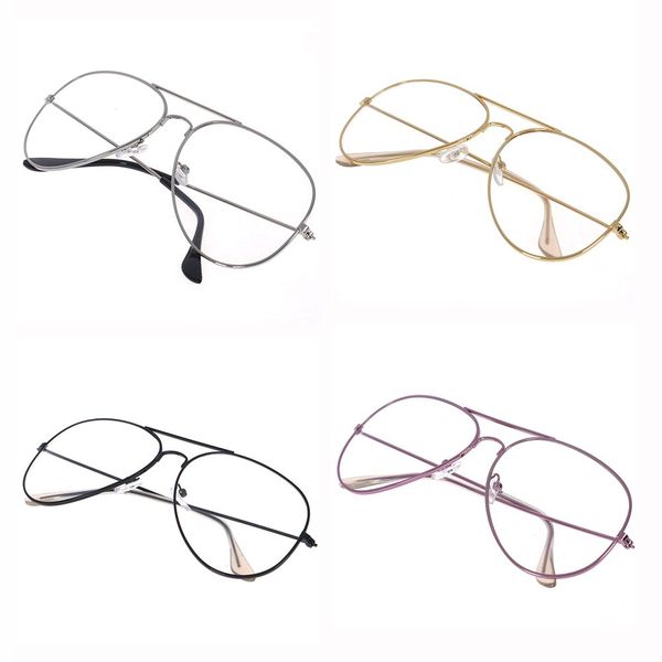 2019 1pc frame eyeglasses fashion women girls thin metal spectacle frame eyeglasses clear lens glasses new driver goggles, Silver
2019 1pc frame eyeglasses fashion women girls thin metal spectacle frame eyeglasses clear lens glasses new driver goggles, Silver