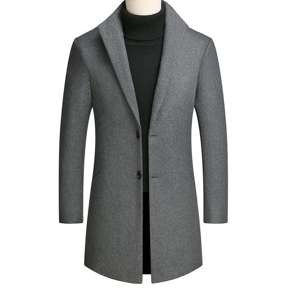 new winter wool jacket men slim casual mens coat jaket woolen peacoat coats overcoat, Black
new winter wool jacket men slim casual mens coat jaket woolen peacoat coats overcoat, Black