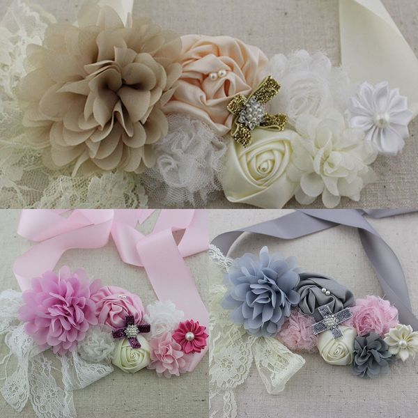 children's prop pearl pearl flower chiffon flower belt pregnant women's belt pgraphy props, Black
children's prop pearl pearl flower chiffon flower belt pregnant women's belt pgraphy props, Black