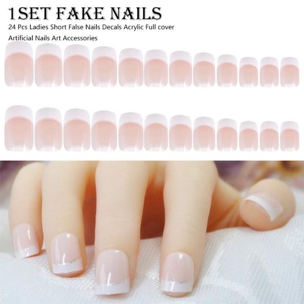 24 pcs ladies short false nails decals acrylic full cover artificial nails art accessories diy jewelry fake diy decoration, Red;gold
24 pcs ladies short false nails decals acrylic full cover artificial nails art accessories diy jewelry fake diy decoration, Red;gold