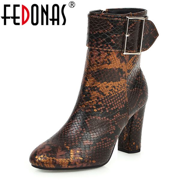fedonas euro style women ankle boots autumn winter warm high heeled night club shoes woman buckle party animal prints boots, Black
fedonas euro style women ankle boots autumn winter warm high heeled night club shoes woman buckle party animal prints boots, Black