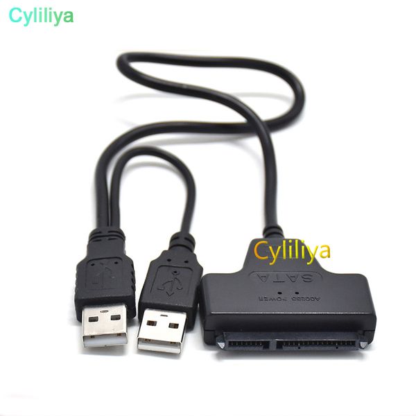 USB 2.0 для SATA 7 + 15-контактный 22-контактный кабель-адаптер для жесткого диска 2,5 "с жес
USB 2.0 для SATA 7 + 15-контактный 22-контактный кабель-адаптер для жесткого диска 2,5 "с жес