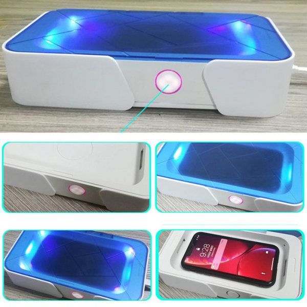 uv light cleaner intelligent voice universal wireless charger multifunctional box for smartphones uv disinfection charging box
uv light cleaner intelligent voice universal wireless charger multifunctional box for smartphones uv disinfection charging box
