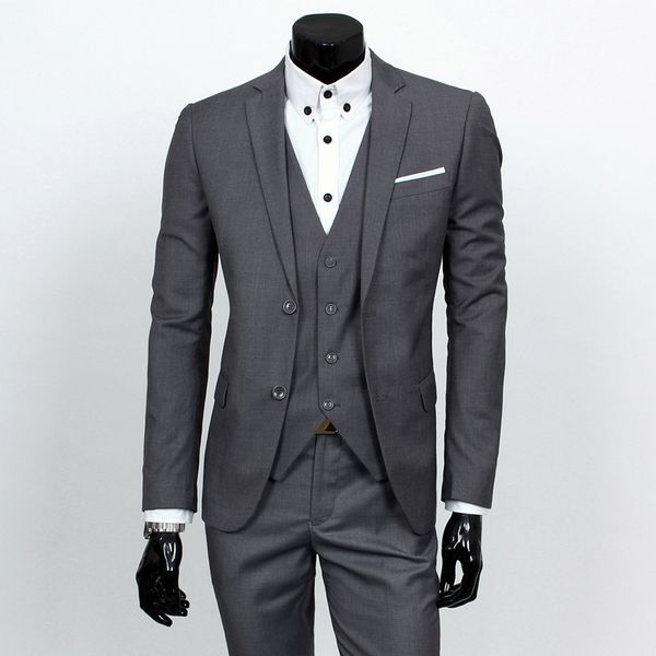 suits men 2018 new arrival spring autumn business casual suit three-piece groomsman wedding suits s-6xl nine color, White;black
suits men 2018 new arrival spring autumn business casual suit three-piece groomsman wedding suits s-6xl nine color, White;black