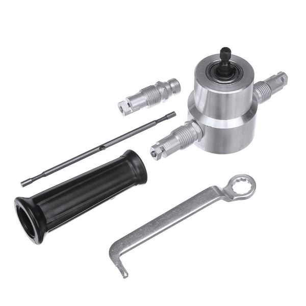 double head nibbler cutter drill attachment double head metal metal sheet drill saw cutter cutting tool adjustable
double head nibbler cutter drill attachment double head metal metal sheet drill saw cutter cutting tool adjustable