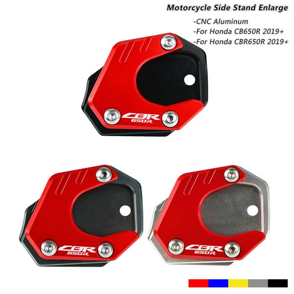 cnc motorcycle side stand extension motorbike pad plate kickstand for cbr650r cbr 650 r 2019-2020 multiple color available
cnc motorcycle side stand extension motorbike pad plate kickstand for cbr650r cbr 650 r 2019-2020 multiple color available