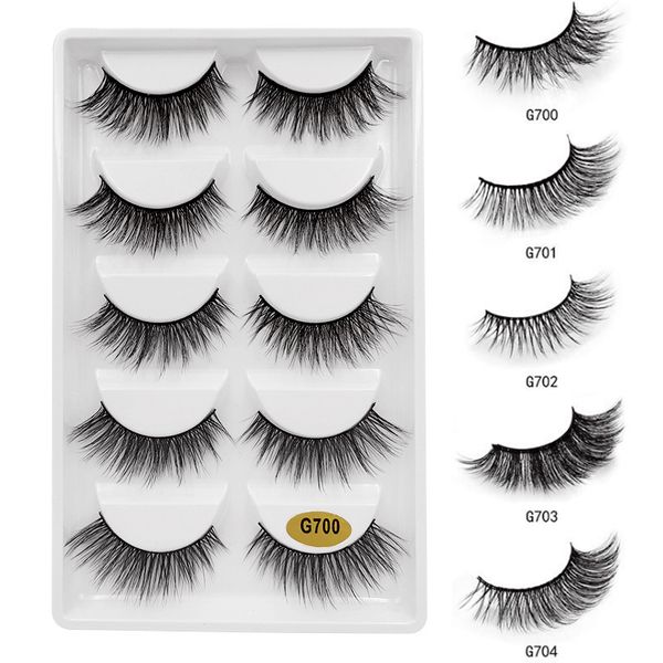 5-pair of false eyelashes dick nerz eyelashes 3d nerz natural false extension cilio's makeup
5-pair of false eyelashes dick nerz eyelashes 3d nerz natural false extension cilio's makeup