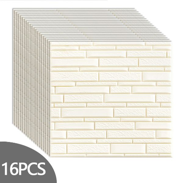 3d wall stickers 16pc imitation brick bedroom decor waterproof self-adhesive wallpaper for living room kitchen tv backdrop decor
3d wall stickers 16pc imitation brick bedroom decor waterproof self-adhesive wallpaper for living room kitchen tv backdrop decor