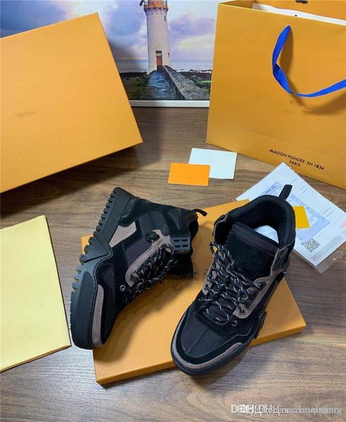 lovuitto high trainer men sneaker boot black casual shoes sneakers trainer with original box, Blue;gray
lovuitto high trainer men sneaker boot black casual shoes sneakers trainer with original box, Blue;gray
